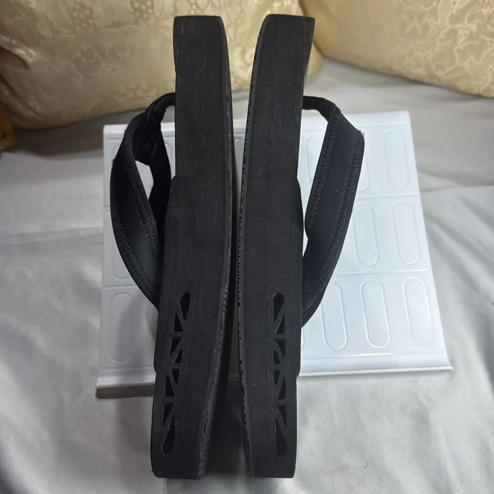 (S2)‎ The Healing Sole- Black For Plantar Fasciitis Men's Size 12.5 Flip Flops